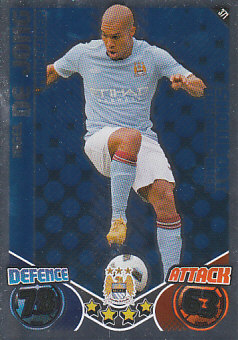 Nigel De Jong Manchester City 2010/11 Topps Match Attax Showboat #371